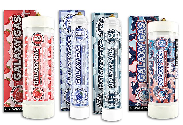 Galaxy gas representatives told media outlets that their product is intended for culinary purposes only. As scrutiny has been brought to bear on the company in recent weeks, it has stopped selling its whipped cream cans